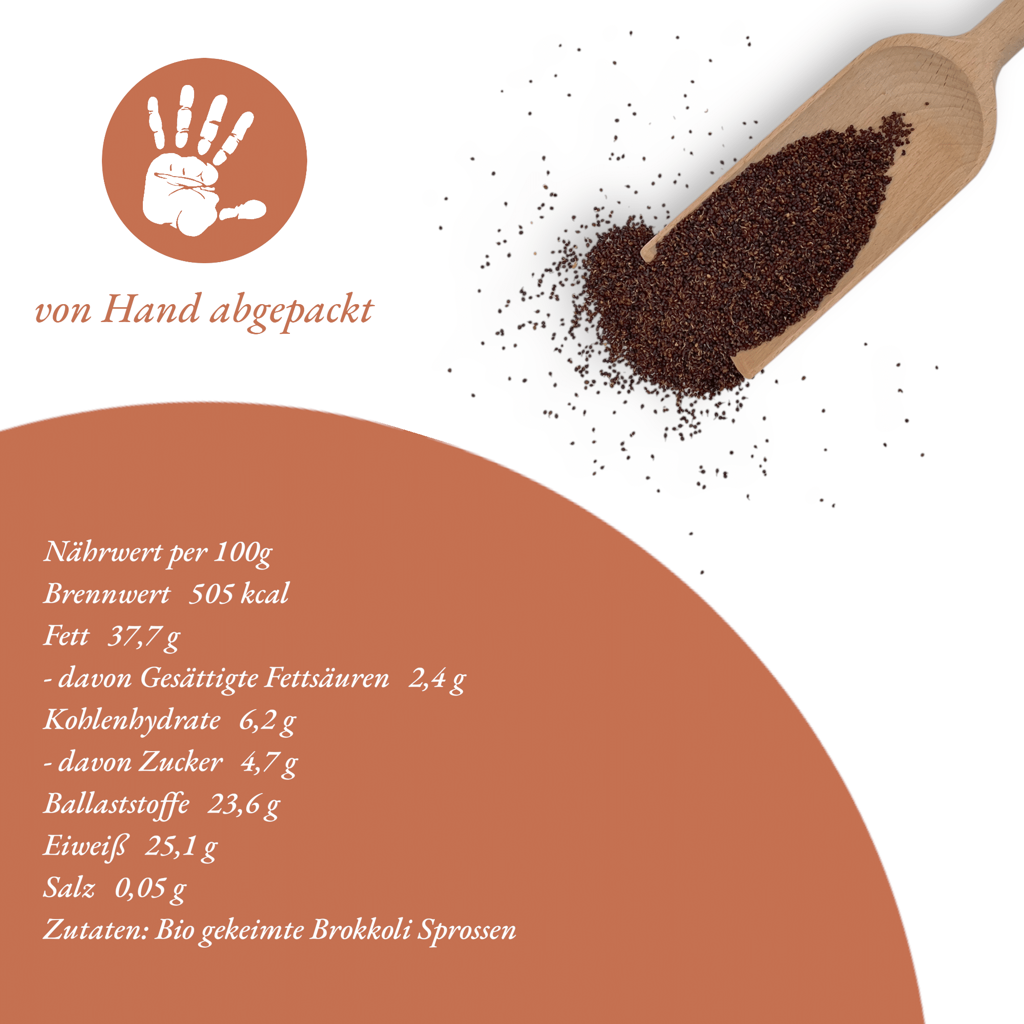 Bauernladenhelene – Bio gekeimter Brokkoli, 250g