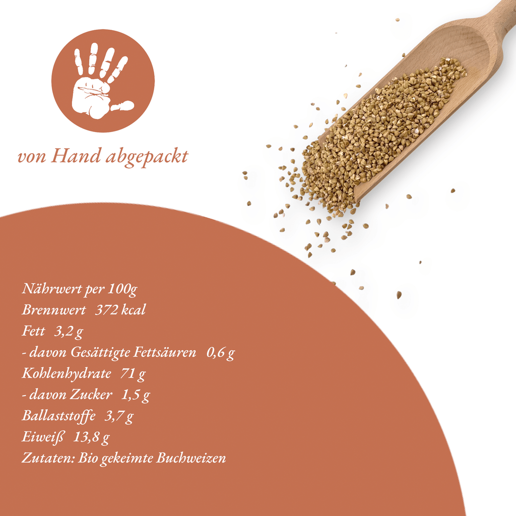 Bauernladenhelene – Bio gekeimter Buchweizen, 1kg
