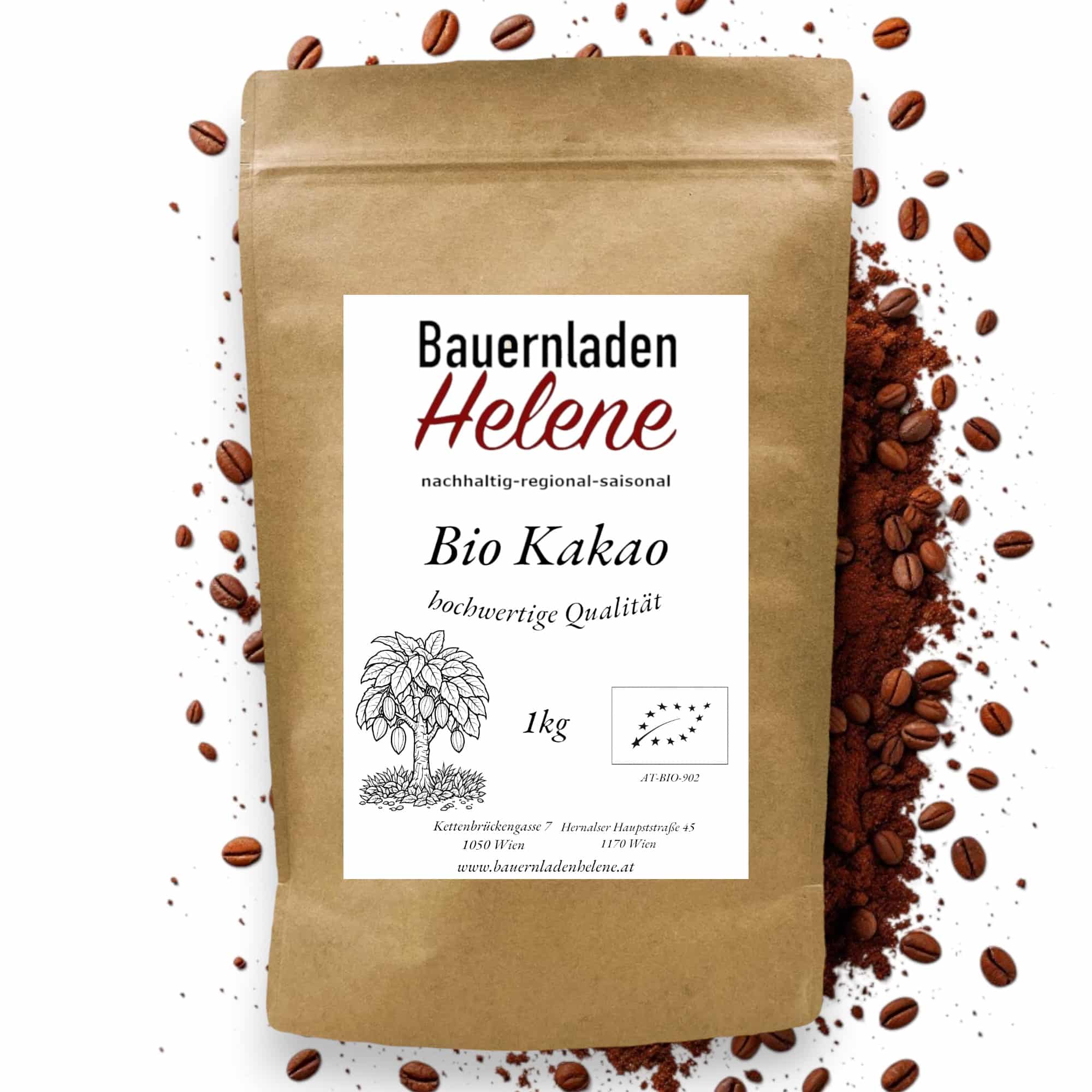 Bauernladenhelene – Bio Kakaopulver, 1kg