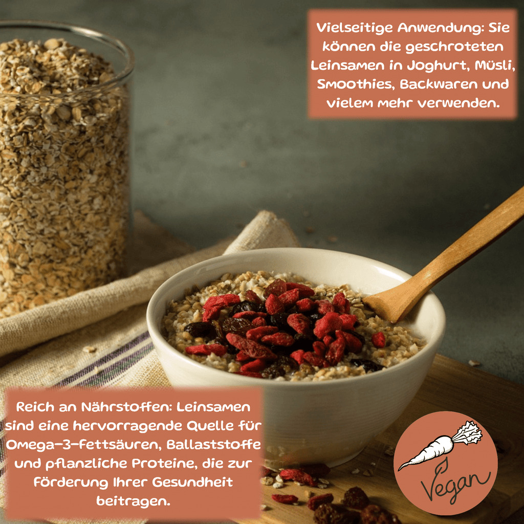 Bauernladenhelene – Bio Leinsamen geschrotet 2kg