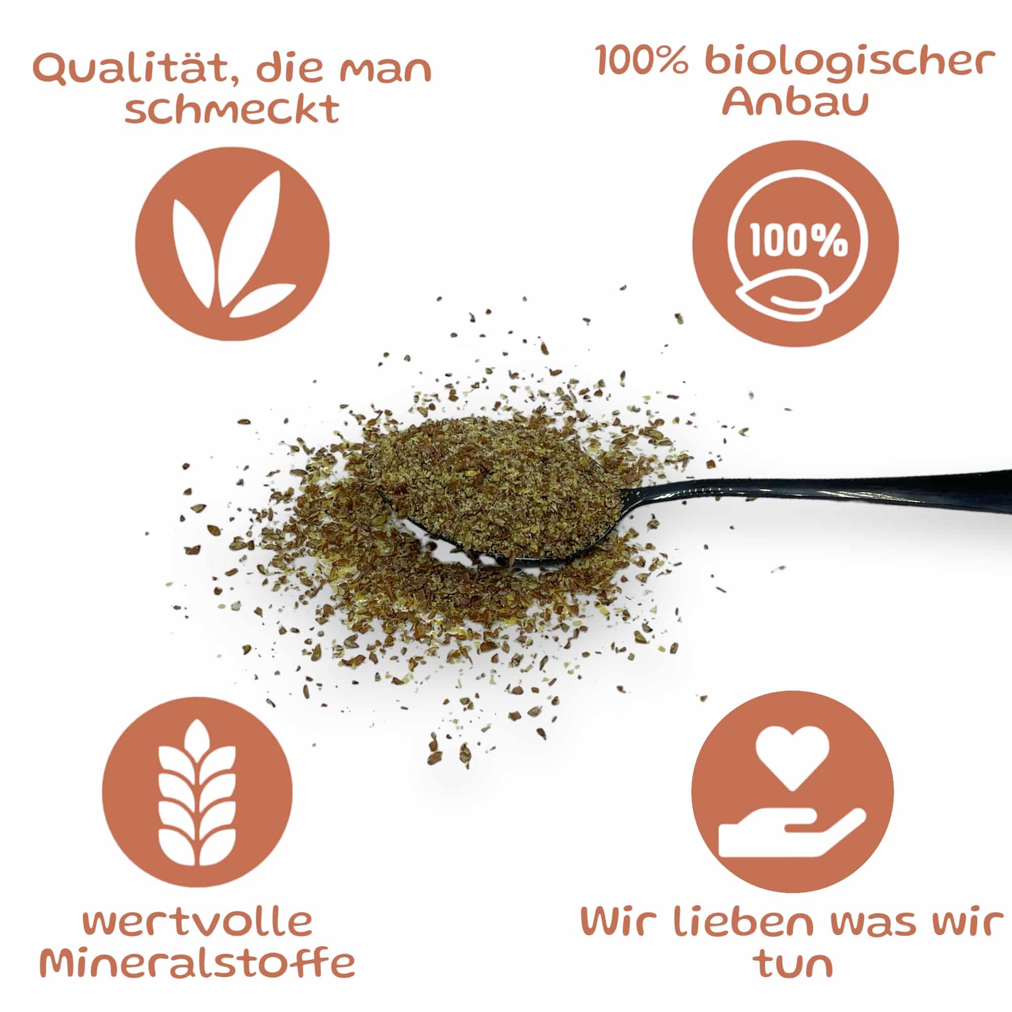 Bauernladenhelene – Bio Leinsamen geschrotet 2kg