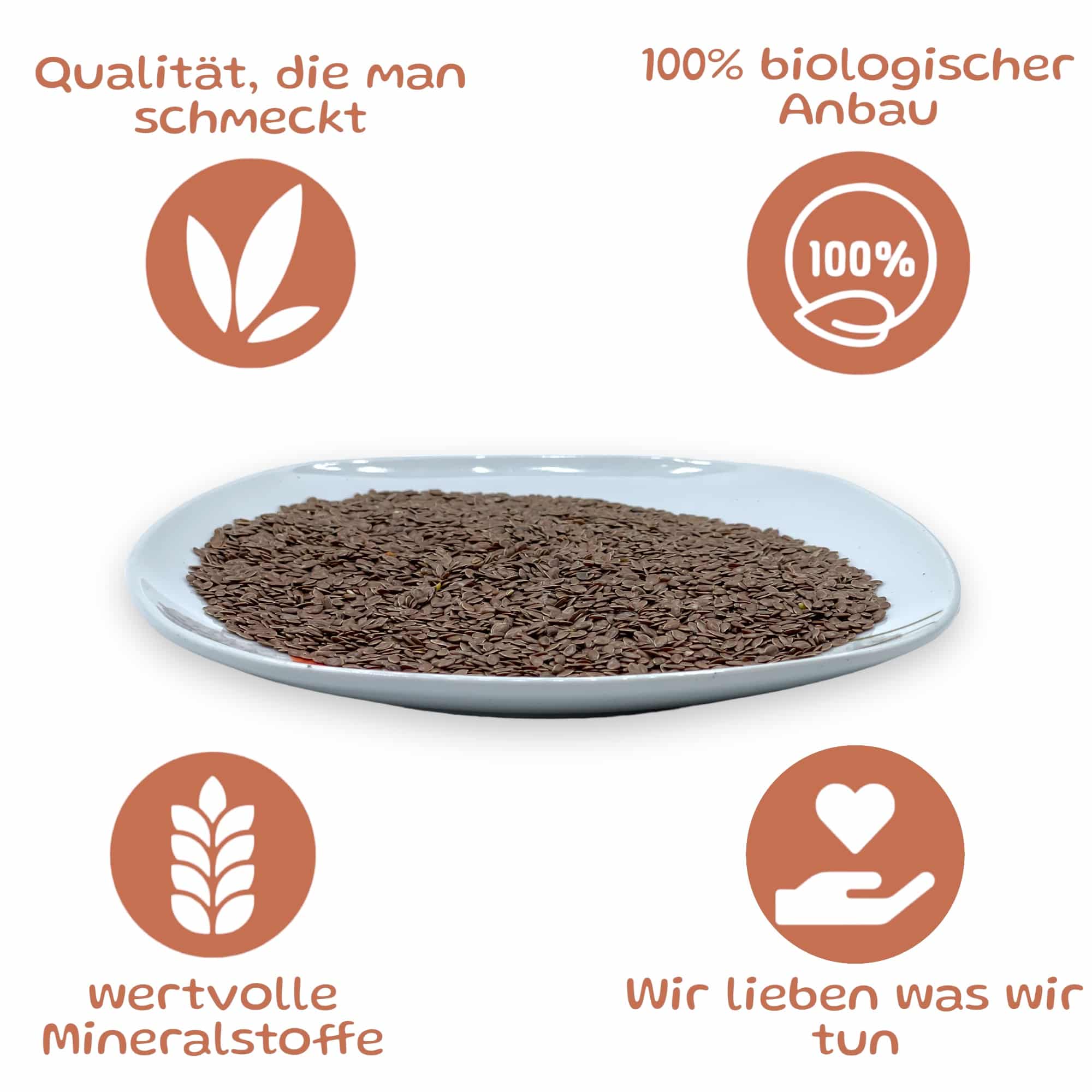 Bauernladenhelene – Bio Leinsamen, 500g