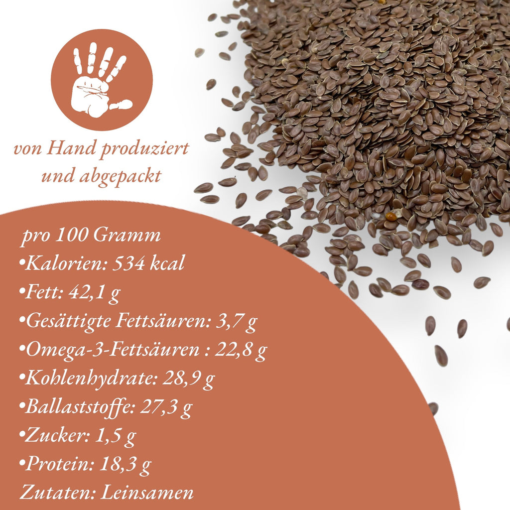 Bauernladenhelene – Bio Leinsamen, 500g