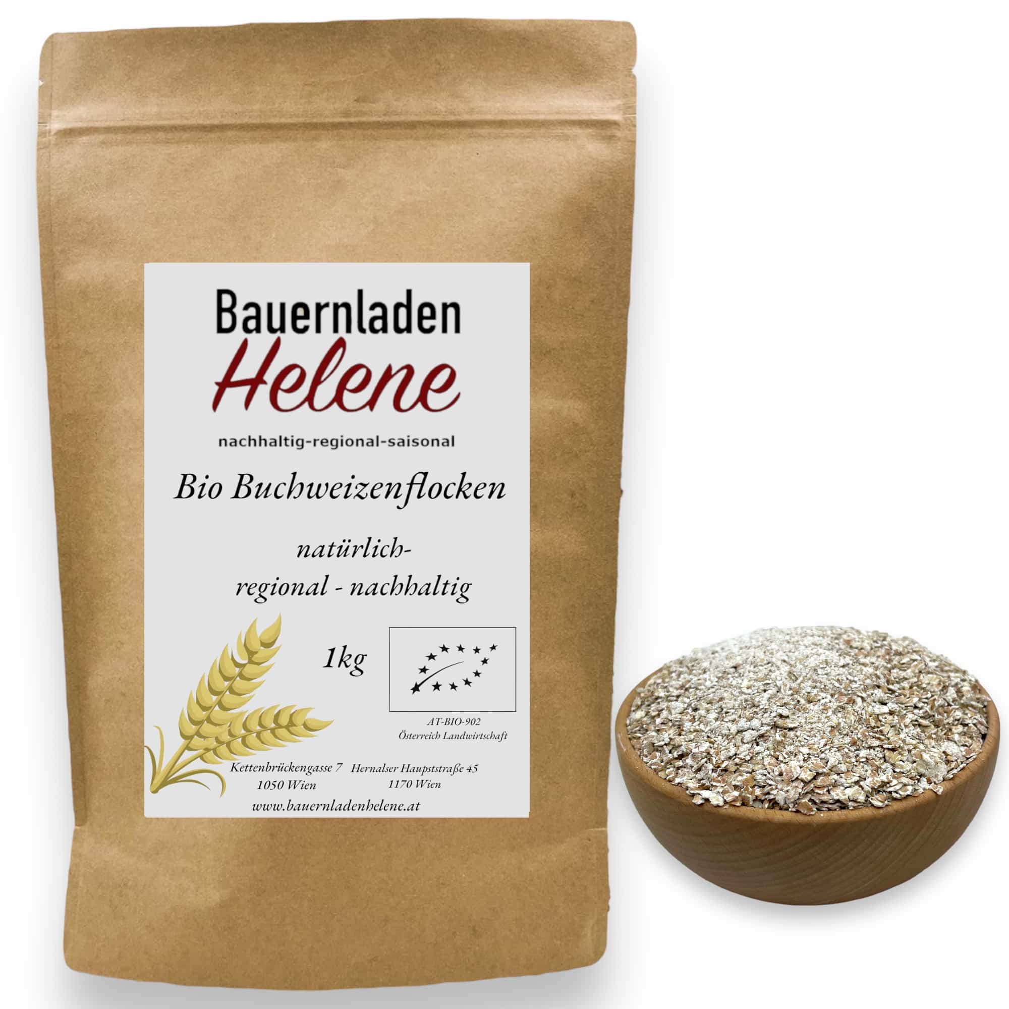 Bauernladenhelene – Bio Buchweizenflocken