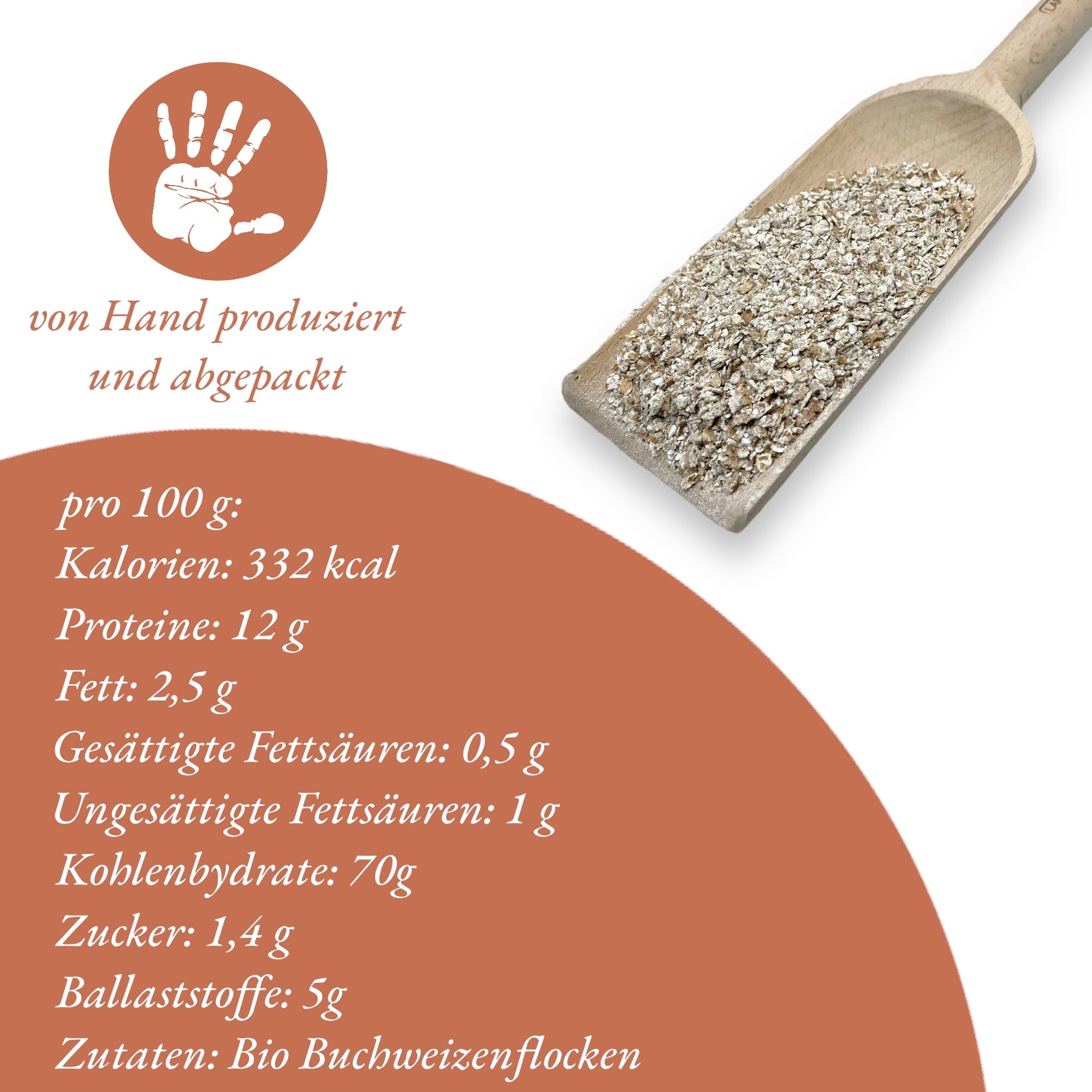 Bauernladenhelene – Bio Buchweizenflocken