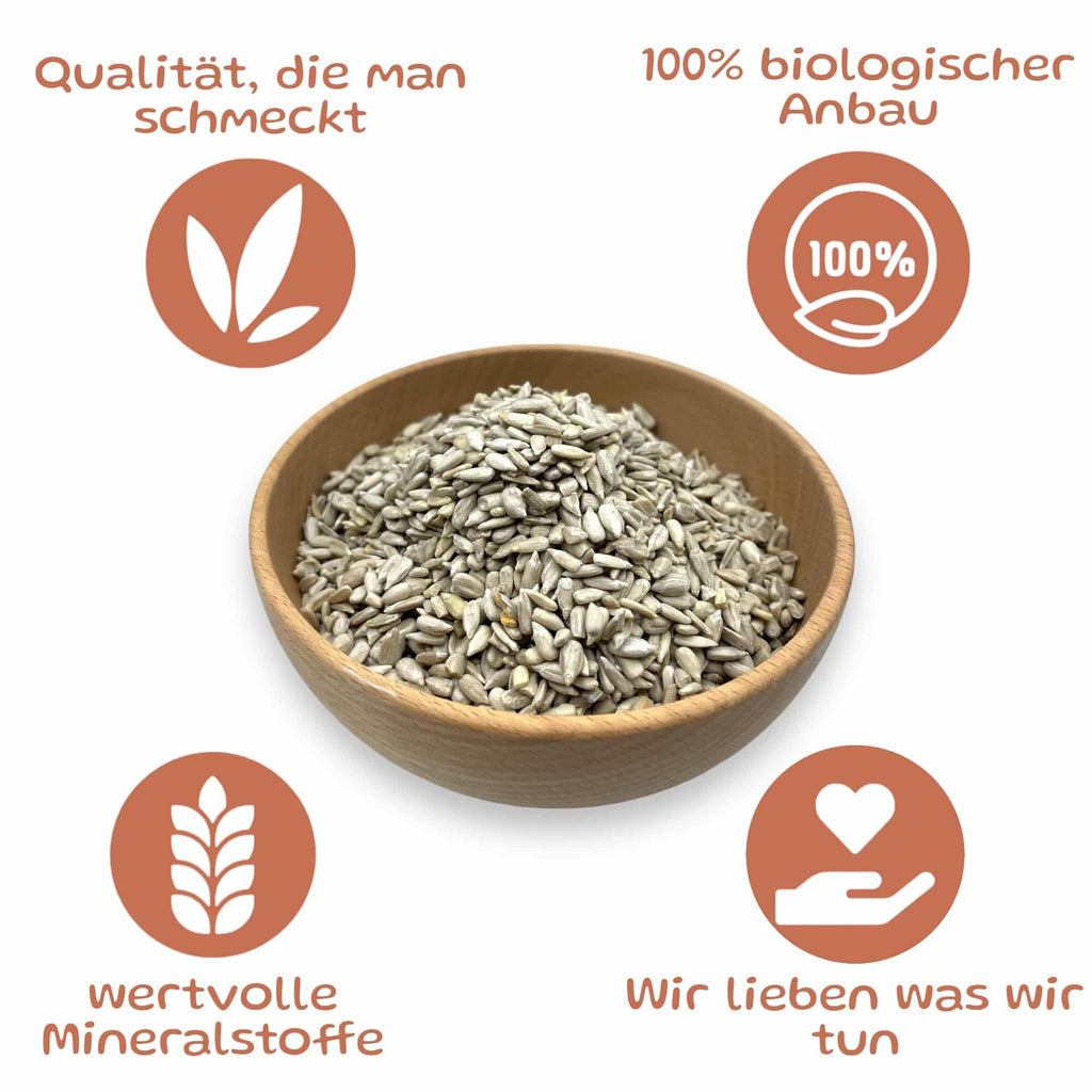 Bauernladenhelene - Bio Sonnenblumenkerne geschält, 1Kg