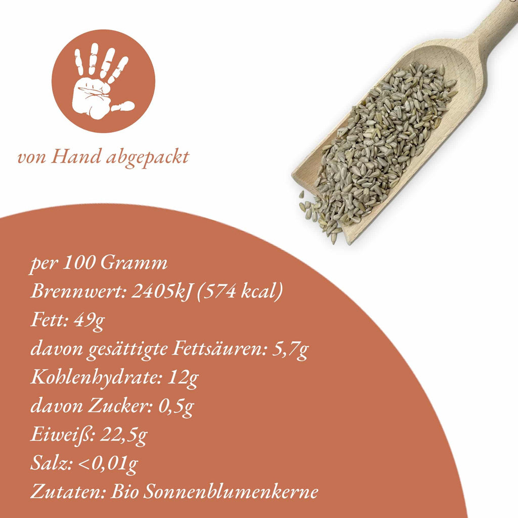 Bauernladenhelene - Bio Sonnenblumenkerne geschält, 1Kg