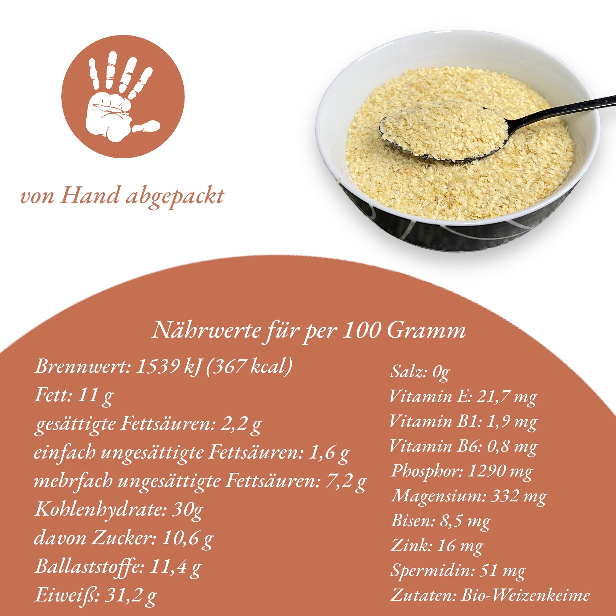 Bauernladenhelene - Bio Weizenkeime